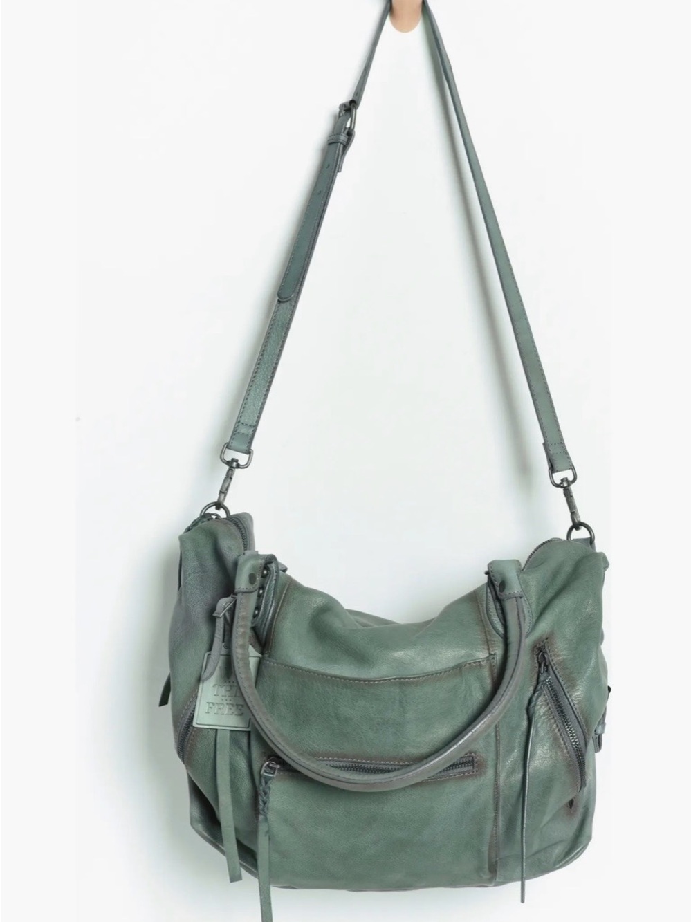 Free People Emerson Tote Secret Sage - Picture 3 of 3